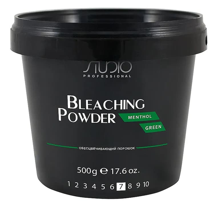 Kapous Studio Обесцвечивающий порошок для волос ''Menthol Green'' 500 гр. 