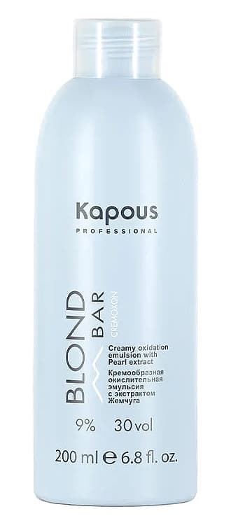 Kapous Blond Bar Кремообразная окислительная эмульсия Blond Cremoxon  9%, 200 мл