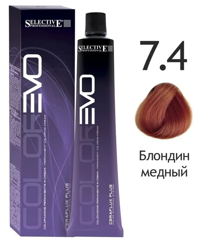 SELECTIVE Colorevo 7.4 Блондин медный