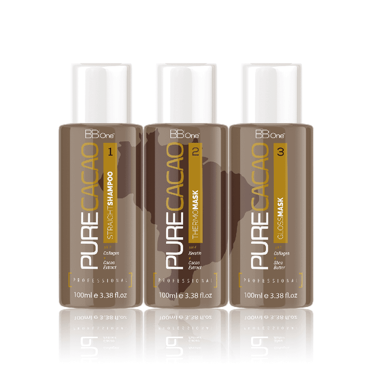 BB One Pure Cacao Набор 3х100 мл (шампунь + реконструктор + маска)