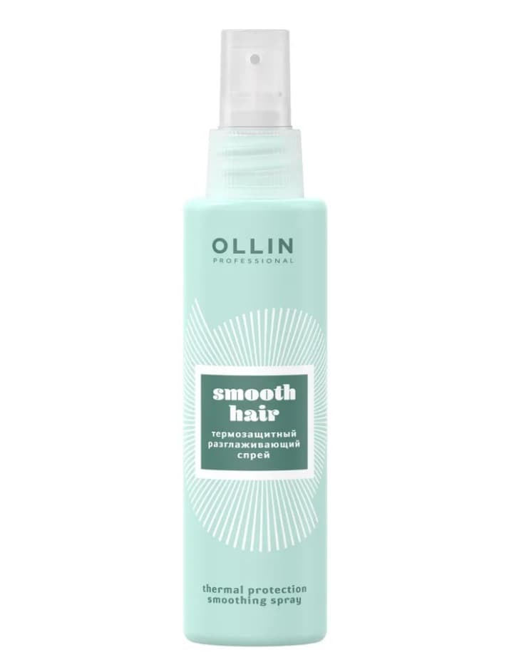 OLLIN SMOOTH HAIR Термозащитный разглаживающий спрей 150мл 