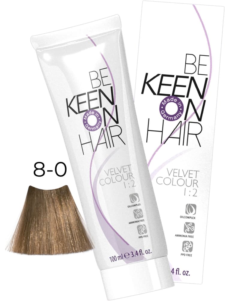 KEEN VELVET COLOUR 8.0 Блондин/ Blond, 100 мл, без аммиака