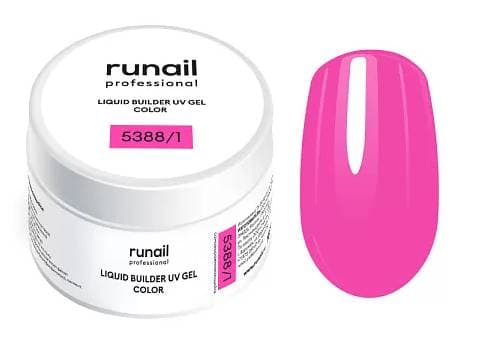 RuNail Жидкий Уф-гель цветной №5388/1, 15 мл