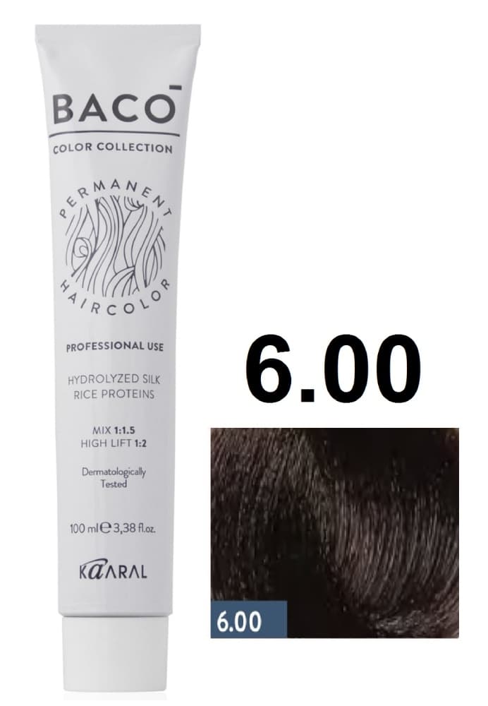 KAARAL Baco color 6.00 темный блондин интенсивный 100 мл