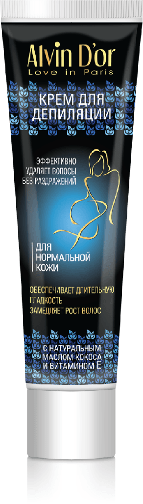 Alvin D'or Крем для депиляции для нормальной кожи, 150 мл 