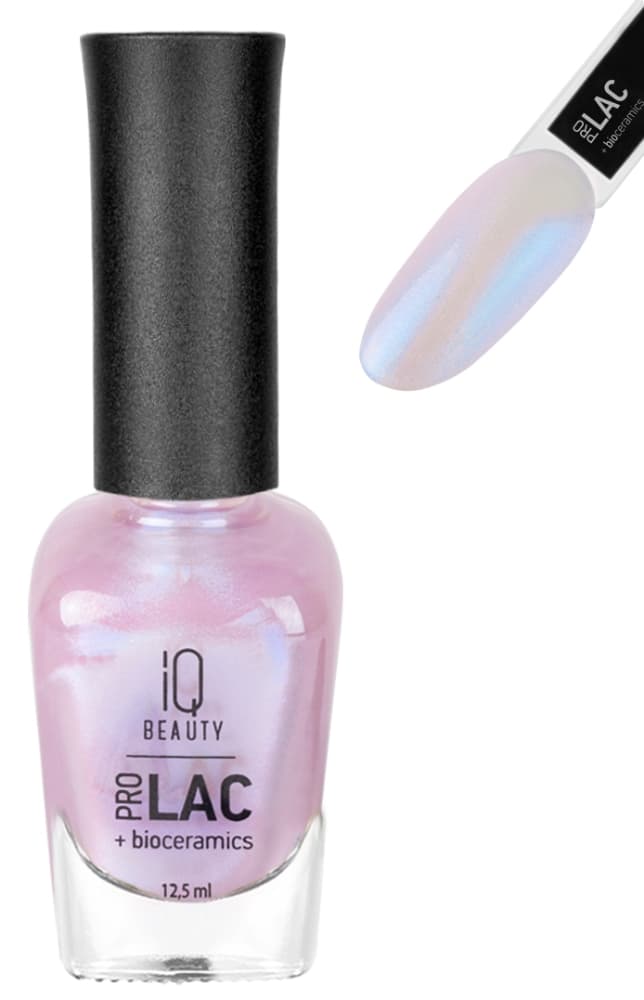 IQ BEAUTY PROLAC Лак для ногтей укрепляющий с биокерамикой 12.5 мл № 085 Bubbles