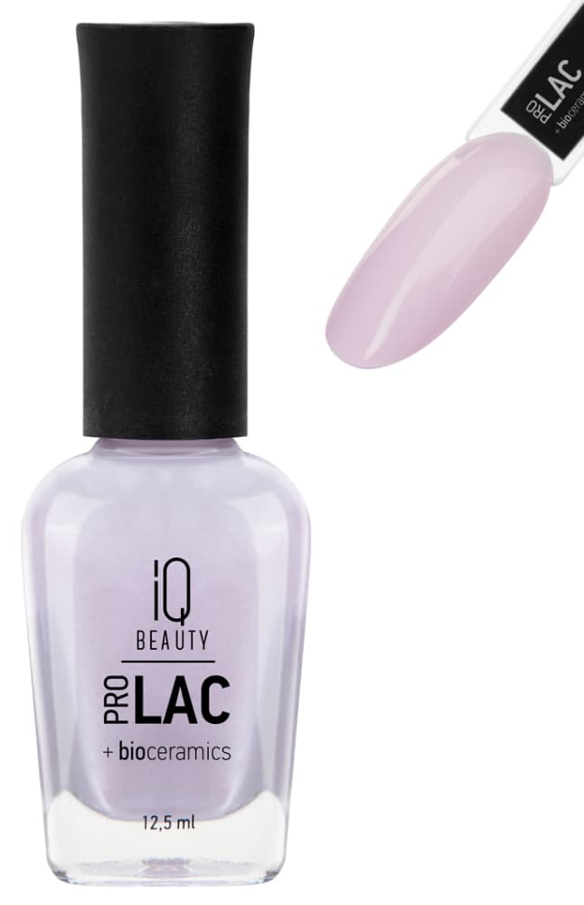 IQ BEAUTY PROLAC Лак для ногтей укрепляющий с биокерамикой 12.5 мл № 046 Idealist