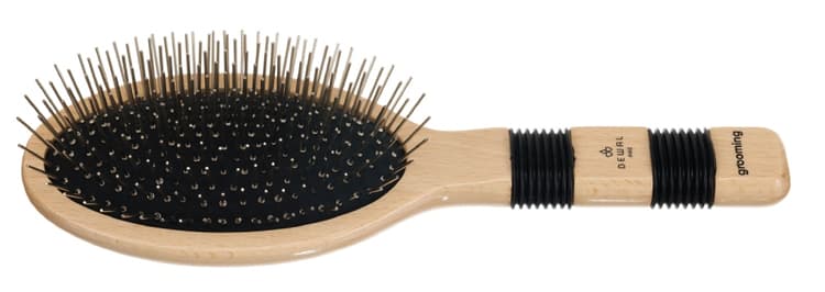 DEWAL Pro Grooming Щетка для животных с ручкой, с металлическими штифтами