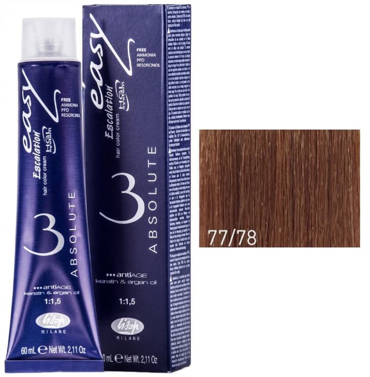 Lisap Absolute 77/78 блондин бежево-фиолетовый 60 мл