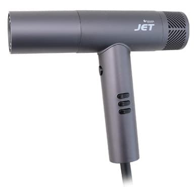 HW Фен JET 1300-1600W ионизация,  режим автомат.очистки, 2 насадки+диффузор