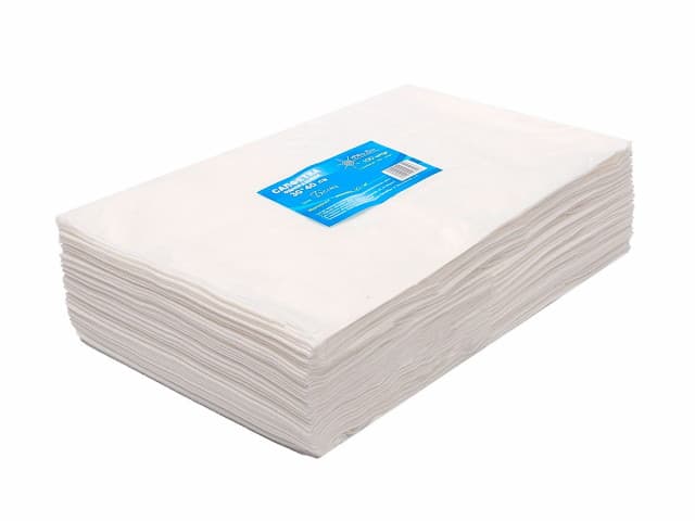 Салфетки спанлейс Белый 50г/м2 30*40 - 100шт. в пачке