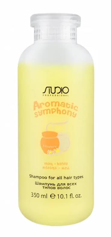 Kapous Studio Шампунь для всех типов волос «Молоко и мед» серии "Aromatic Symphony" 350 мл