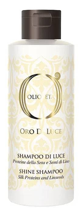 BAREX Olioseta Oro Di Luce Шампунь-блеск с протеинами шелка и семенем льна, 250 мл. 