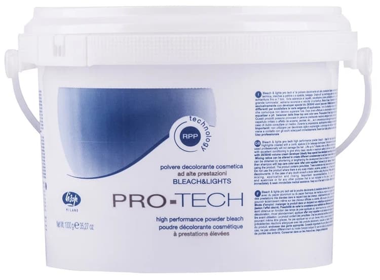 Lisap Bleach & Lights PRO TECH 1000гр. Обесцвечивающий порошок сильного действия
