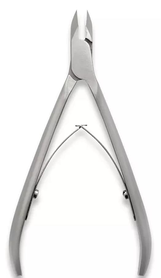 YOKO Маникюрные кусачки для кутикулы двойная пружина, 7 мм, 10,3 см, низкая пятка