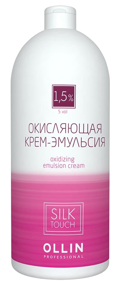 OLLIN silk touch 1.5% 5vol. Окисляющая крем-эмульсия 1000мл
