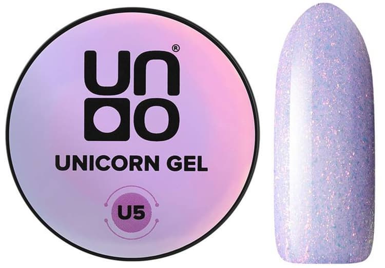 "UNO" Моделирующий цветной гель Unicorn Gel  №U5, 15 г.