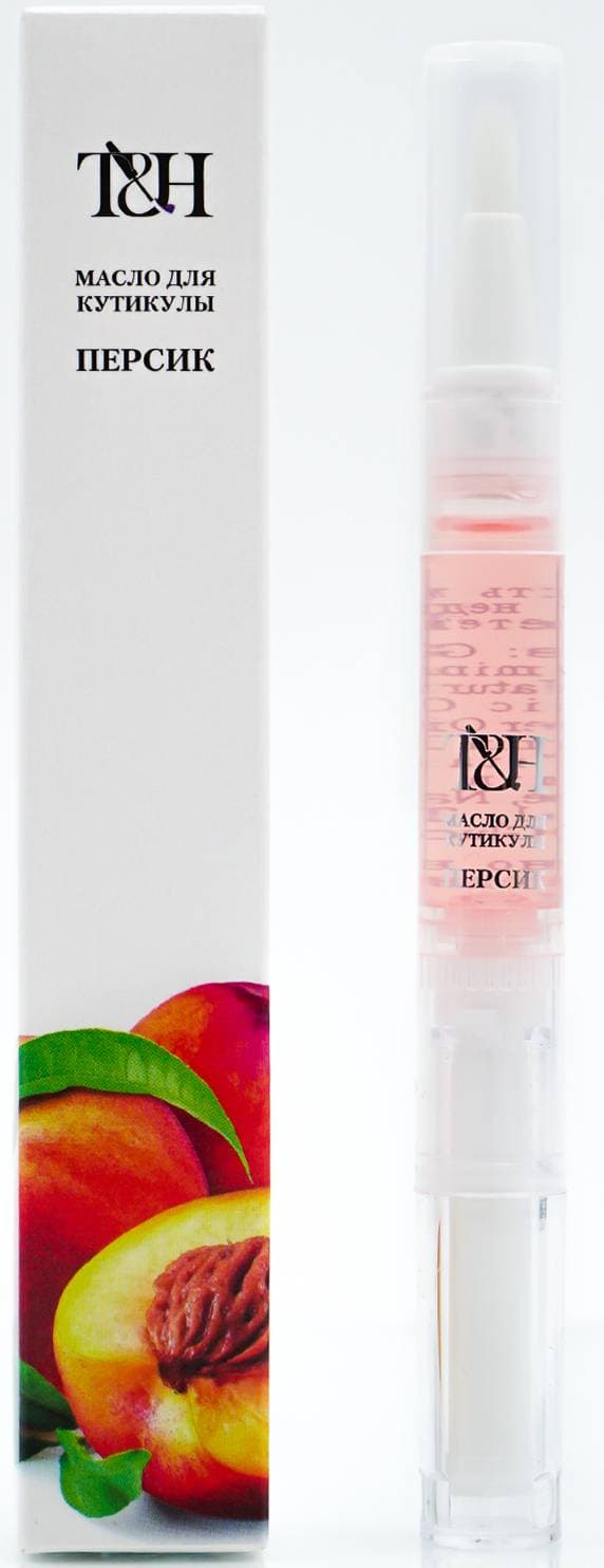 Масло T&H для кутикулы "Персик"