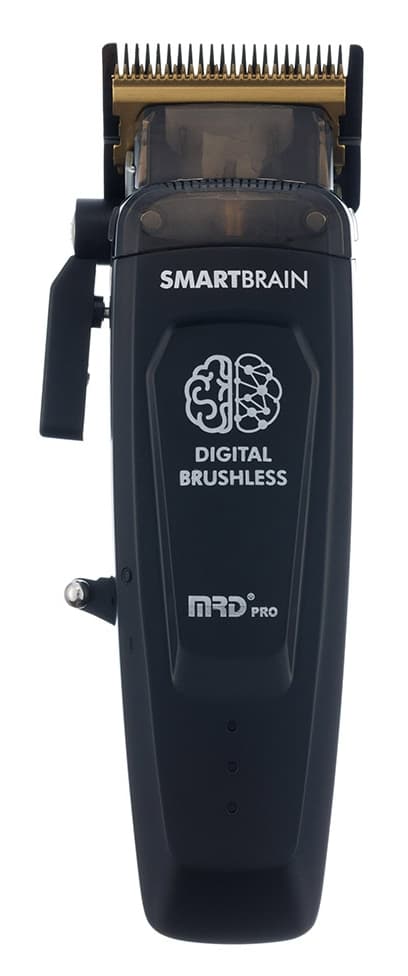 MRD PRO Машинка для стрижки, аккум./сеть, 7200 об/мин, срез 0,3-4 мм, 6 насадок, цвет черный 