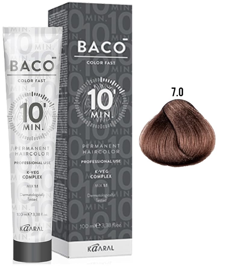 KAARAL Baco Color Fast 7.0 блондин 100 мл