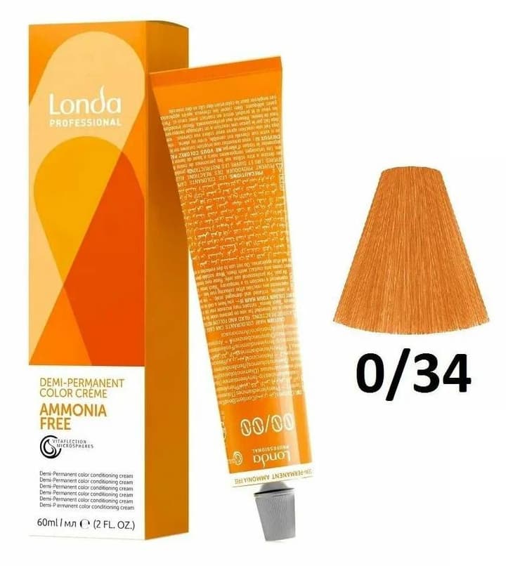 LondaТон Ammonia-Free 0/34 золотисто-медный микстон
