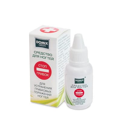 DOMIX Средство для устранения грибковых поражений ногтей СТОП ГРИБОК 18 мл
