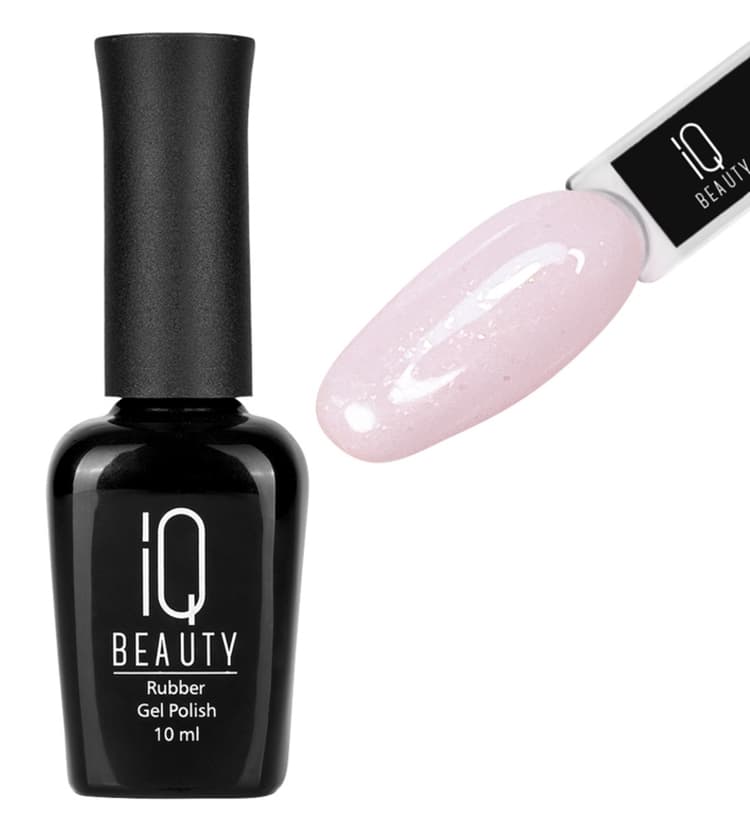 IQ BEAUTY Каучуковый гель-лак с кальцием №164 10 мл. Adore