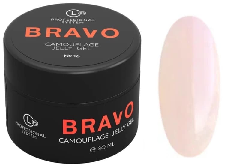 Bravo Моделирующий Camouflage Gel Jelly №17 30 мл.