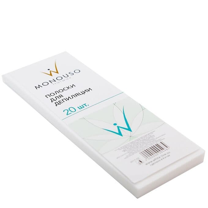 ItalWax Полоски для депиляции 7*20см 20шт/уп, белые