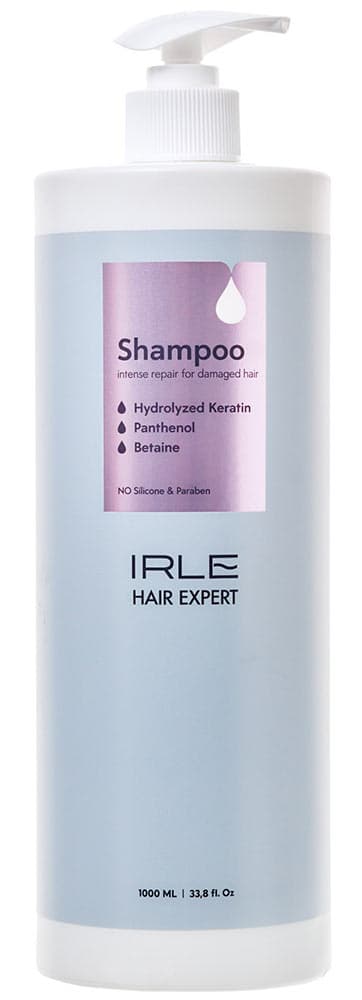IRLE Шампунь интенсивно восстанавливающий для повреждённых волос, 1000 мл