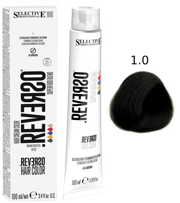 SELECTIVE Reverso Hair Color 1.0 Черный
