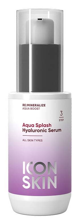 ICON SKIN RE:MINERALIZE Увлажняющая сыворотка для всех типов кожи AQUA SPLASH 30 мл