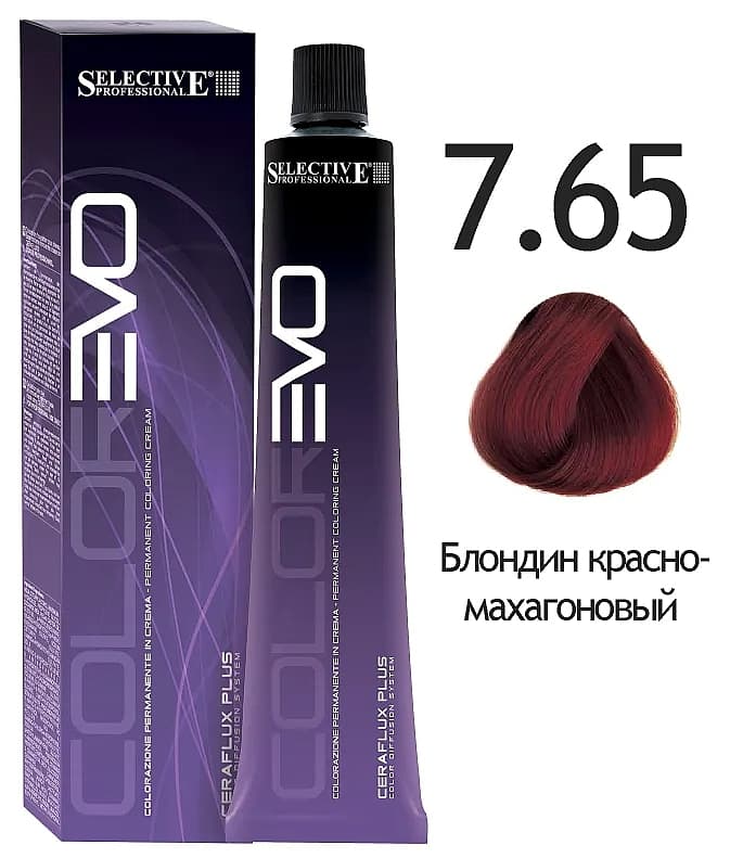 SELECTIVE COLOREVO 7.65   блондин красно-махагоновый