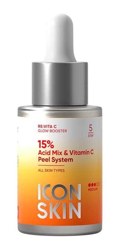 ICON SKIN RE:VITA C Пилинг 15% с витамином С для всех типов кожи 30 мл