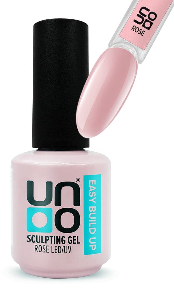Моделирующий камуфлирующий гель UNO Easy Build Up Rose,16 гр