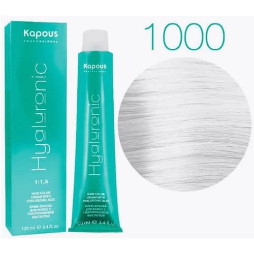 Kapous Hyaluronic 1000 Усилитель беспигментный, 100 мл