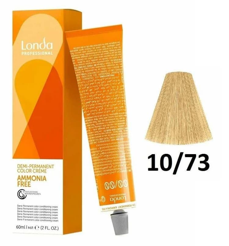 LondaТон Ammonia-Free 10/73 яркий блонд коричнево-золотистый 