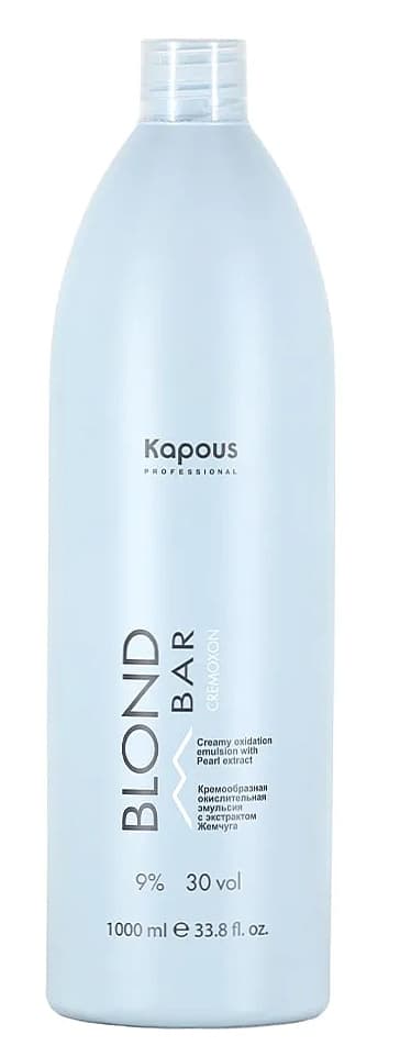 Kapous Blond Bar Кремообразная окислительная эмульсия Blond Cremoxon 9%, 1000 мл