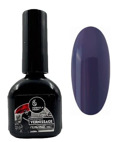 Formula Profi Гель-лак "Vernissage" №1, 10мл темно-фиолетовый 