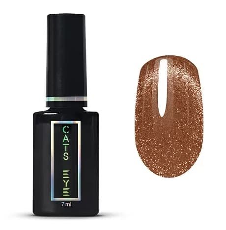 RuNail Гель-лак CHOCO Cat`s eye №9923, 7 мл.