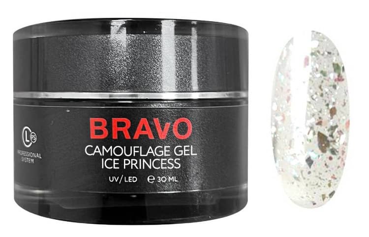 Bravo Моделирующий Camouflage Gel ICE PRINCESS №102 30 мл