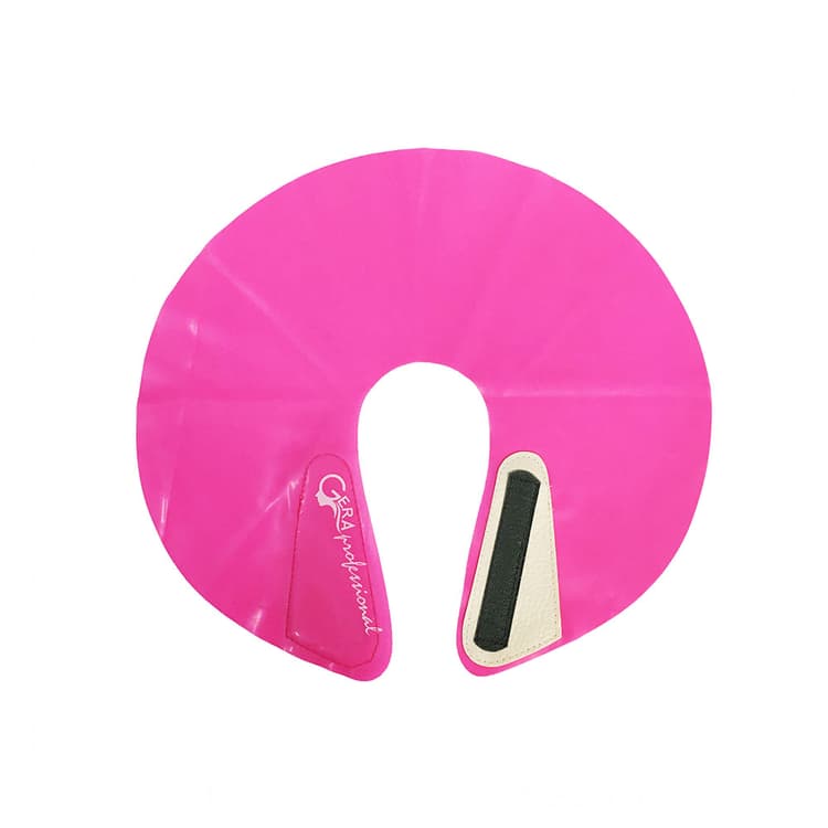 Gera Professional Воротник для стрижки силиконовый, цвет розовый