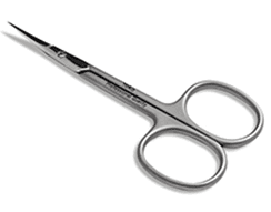 YOKO Ножницы для кутикулы большие кольца, общая длина 99мм, режущая кромка 19мм