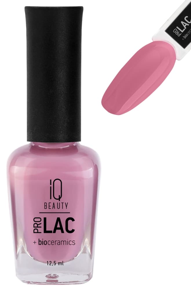 IQ BEAUTY PROLAC Лак для ногтей укрепляющий с биокерамикой 12.5 мл № 018