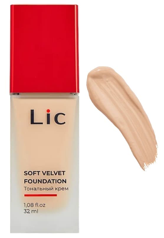 LIC Крем тональный Soft Velvet (04Y) 32 мл
