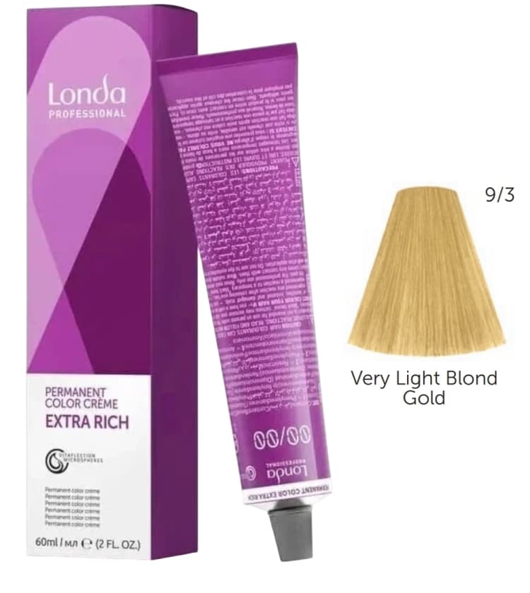 LONDACOLOR 9/3 очень светлый блонд золотистый