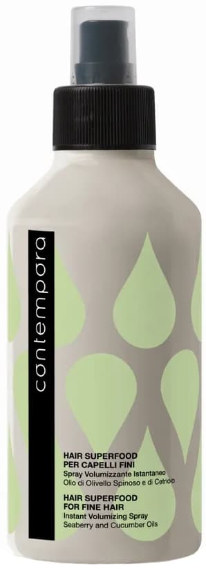 BAREX СОNTEMPORA Спрей для мгновенного объема с маслом облепихи и огуречным маслом, 200 мл. 