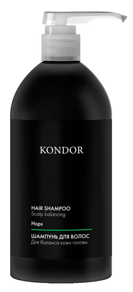 KONDOR Hair&Body Шампунь Хмель себорегулирующий 750 мл