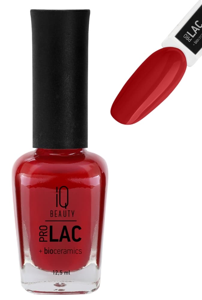 IQ BEAUTY PROLAC Лак для ногтей укрепляющий с биокерамикой 12.5 мл № 024