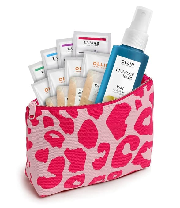 Косметичка с пробными средствами в формате саше 